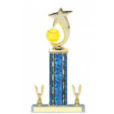 Trophies - #Softball Shooting Star Spinner E Style Trophy